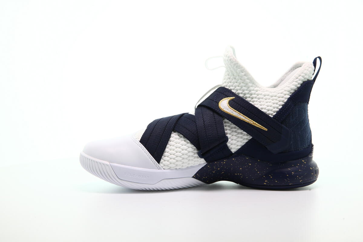 Lebron soldier 12 sfg white/midnight outlet navy